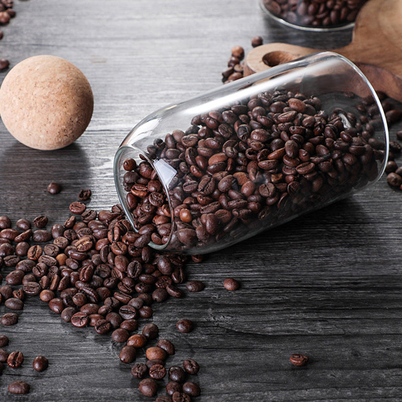 Minimalist Glass Storage Ball Jar Set
