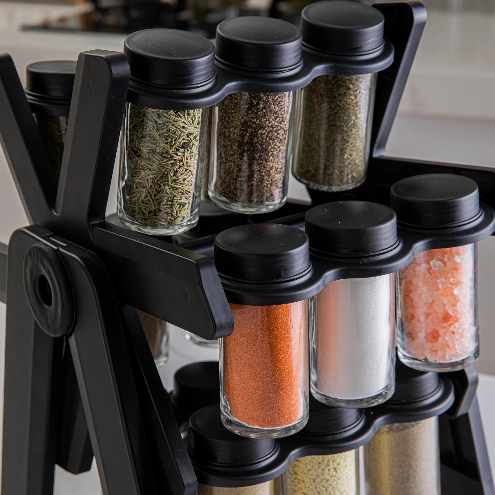 Ferris Wheel Rotating Spice Rack & Seasoning Organizer