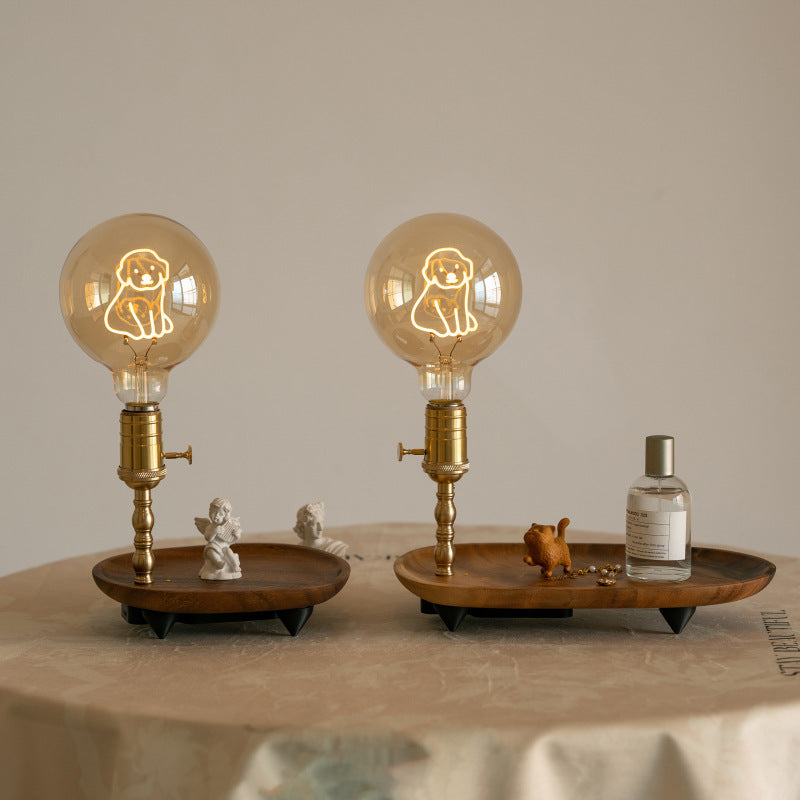 Cute Dog Ambience Light Bedroom Decoration