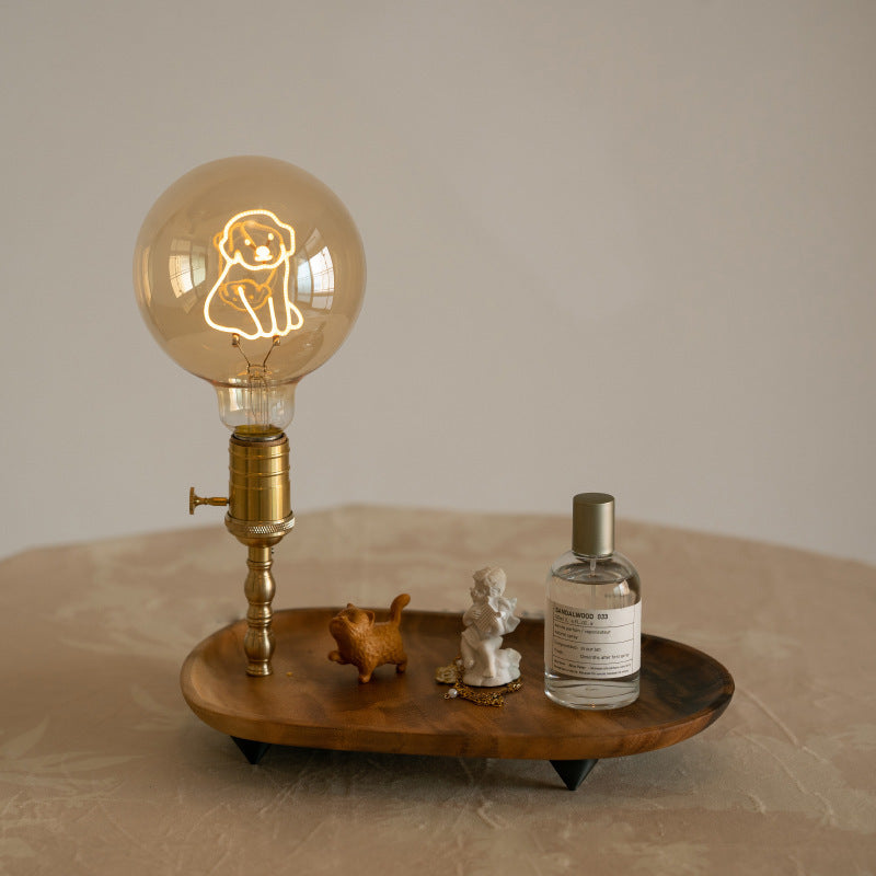 Cute Dog Ambience Light Bedroom Decoration