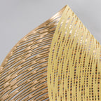 Stylish Round Dining Table Kitchen Hollow Pvc Heat Proof Mat