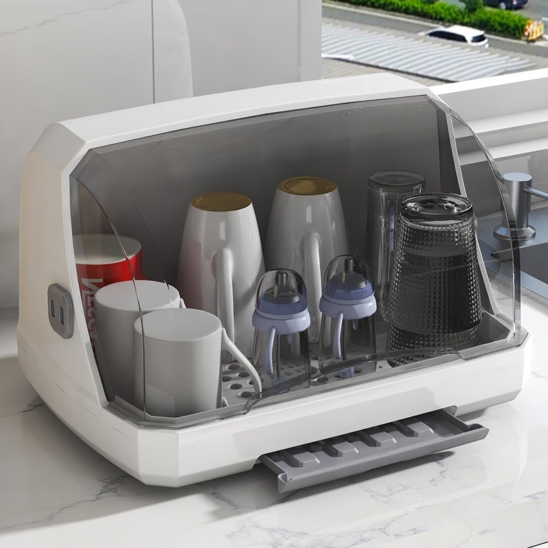 Cup Storage Box Plastic Storage Rack