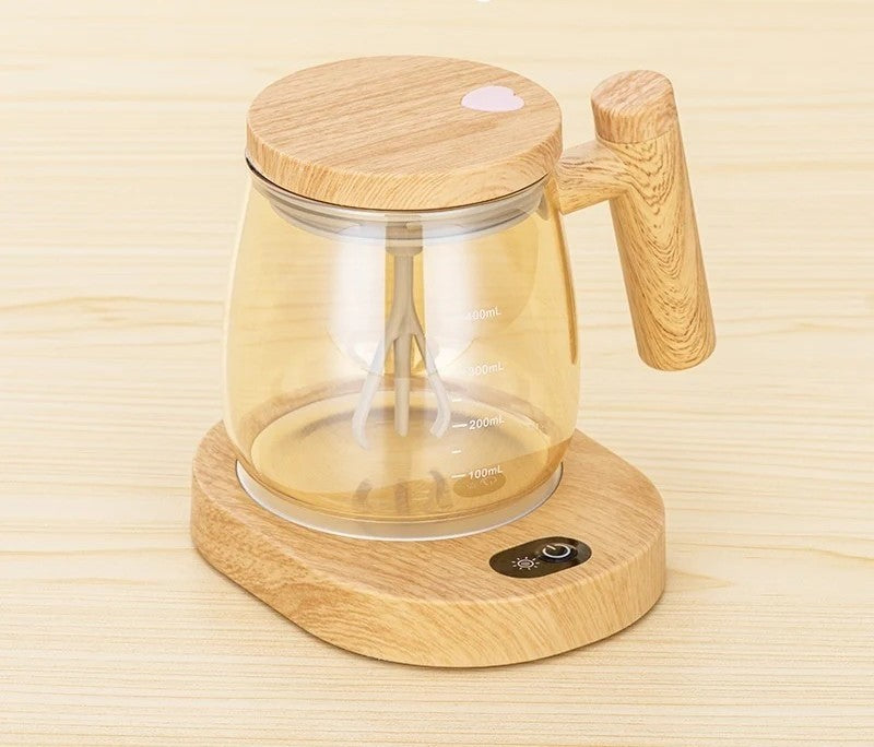 400ml Self Stirring Glass Coffee Mug