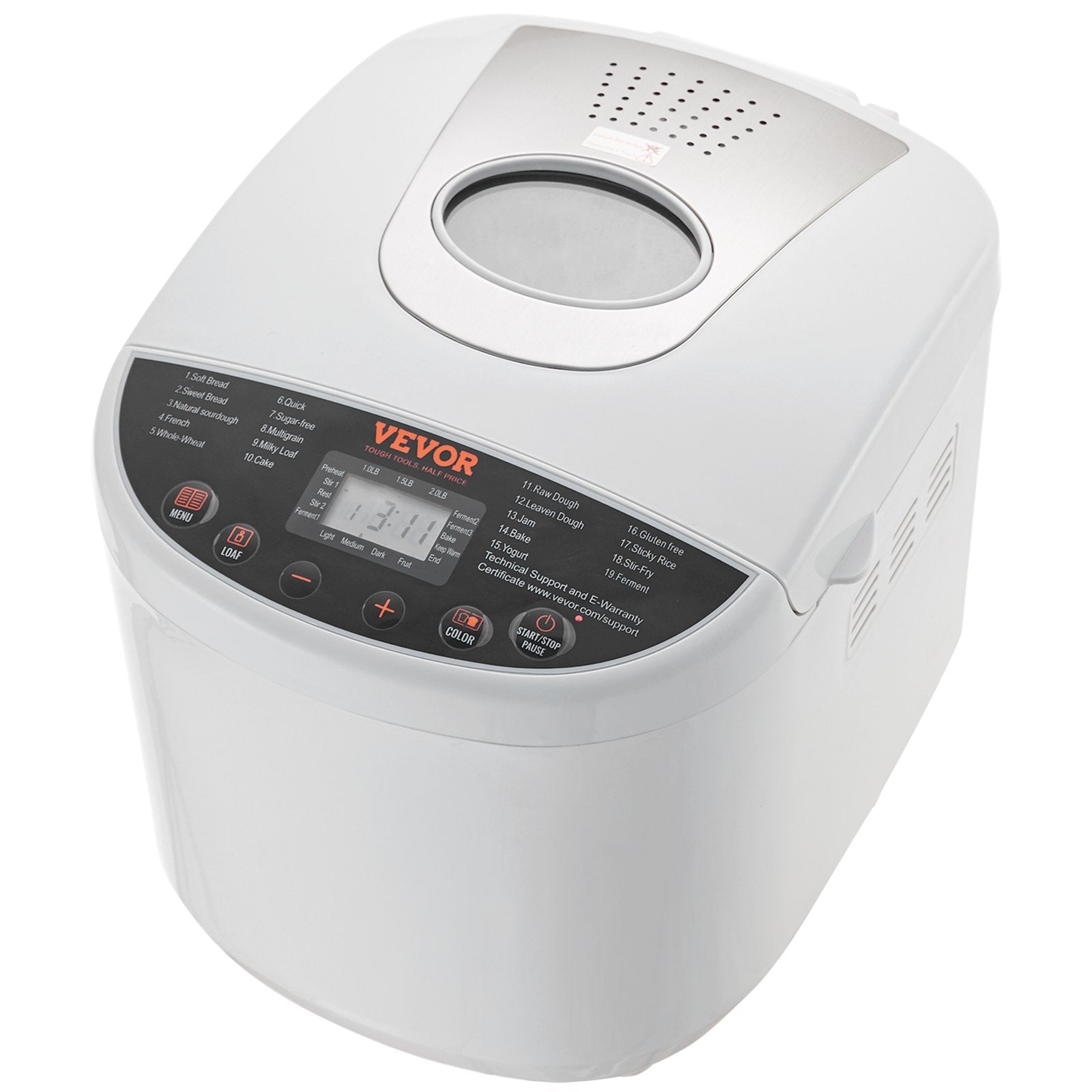 19-in-1 Automatic Bread Maker