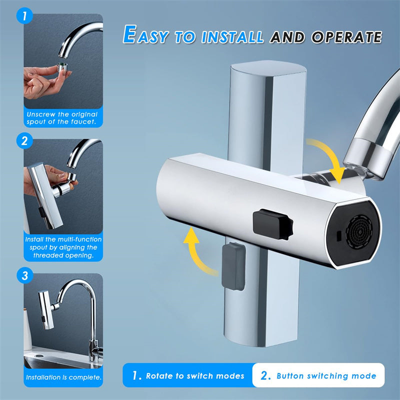 Waterfall Kitchen Faucet Extender
