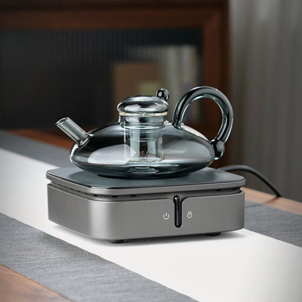 Nordic Glass Mouse Teapot with Tea Separation