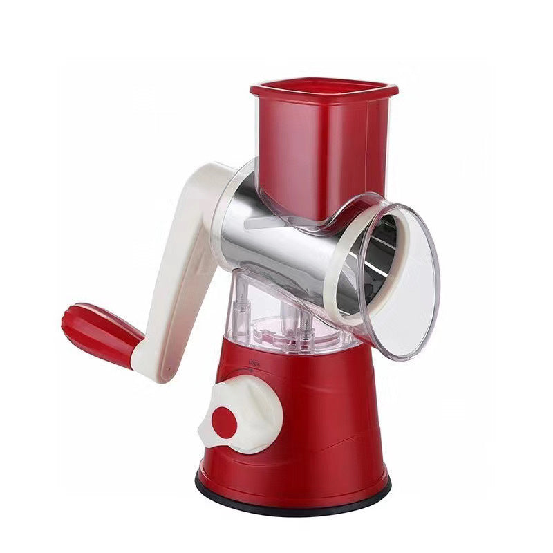Vertical Rotary Drum Vegetable Slicer & Grater